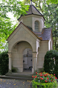 A zeneszerző Liszt Ferenc sírja Bayreuthban